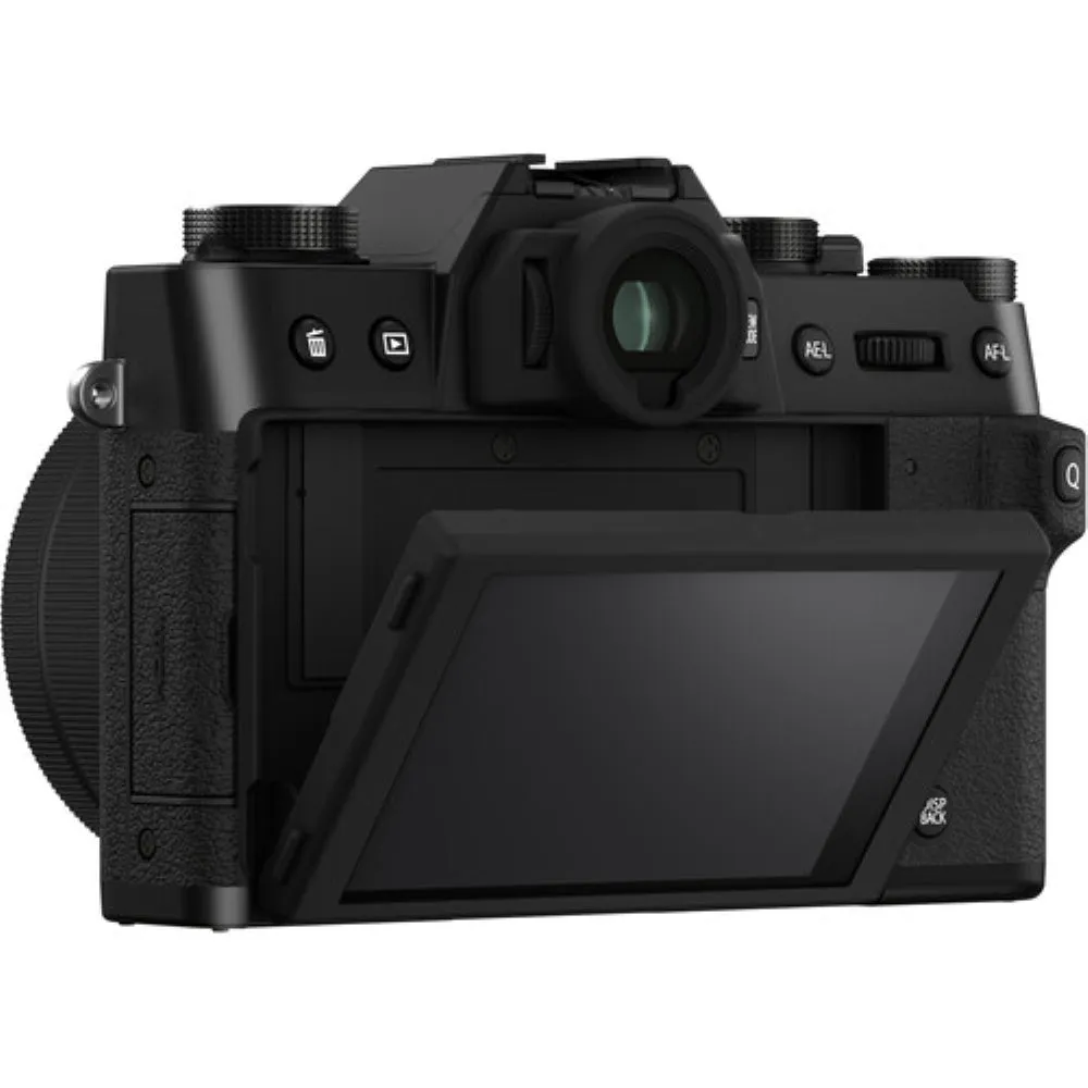 FUJIFILM X-T30 II Mirrorless Digital Camera with 15-45mm Lens | Black