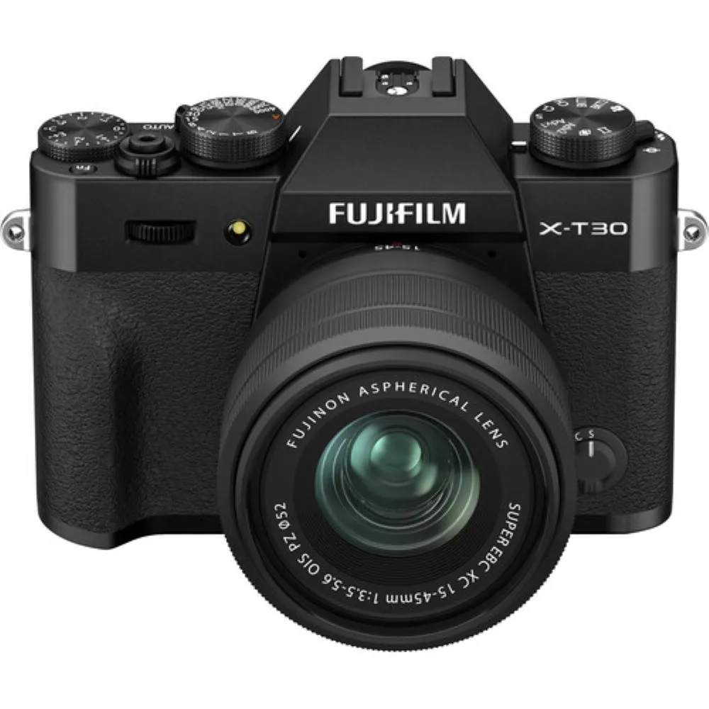 FUJIFILM X-T30 II Mirrorless Digital Camera with 15-45mm Lens | Black