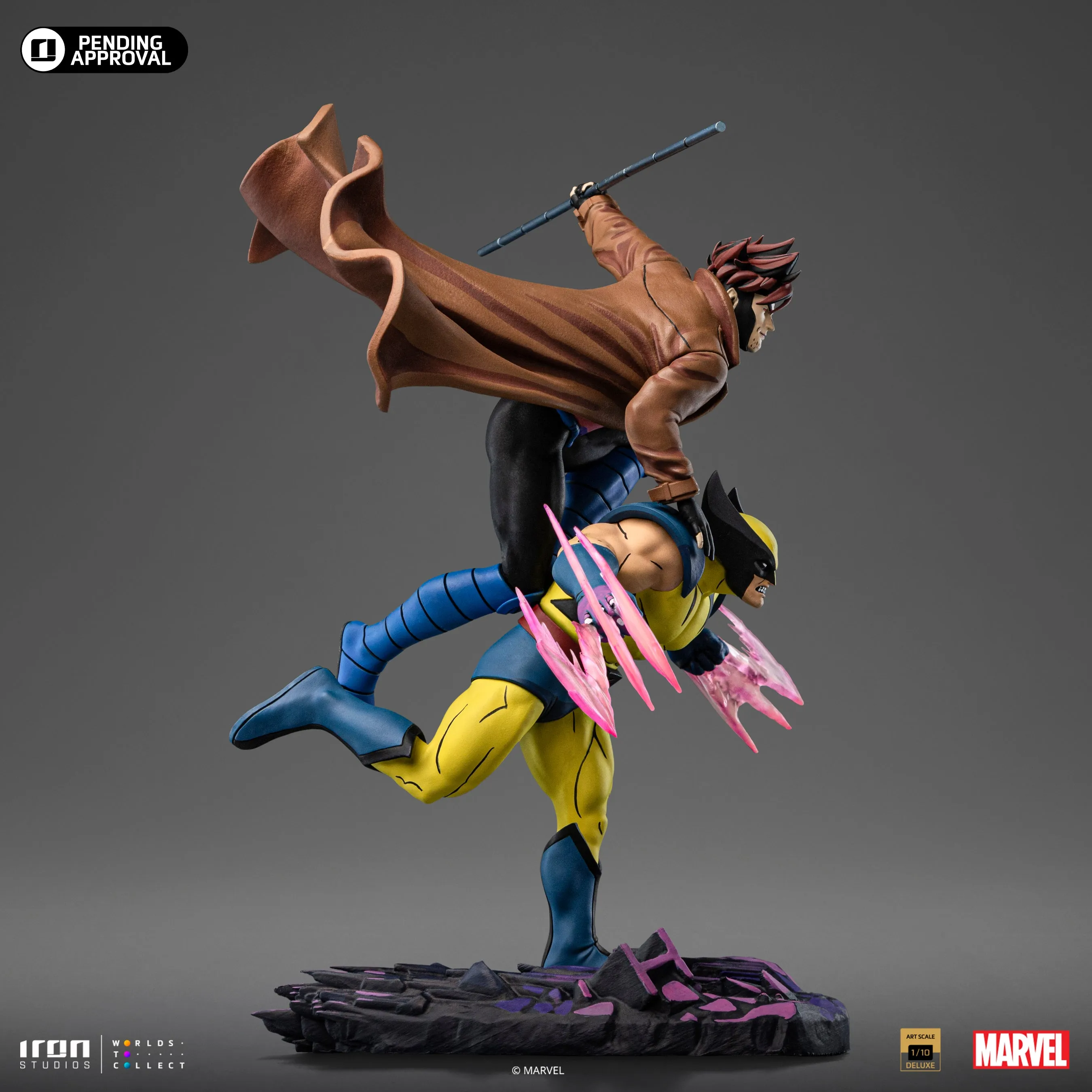 Gambit & Wolverine X-Men '97 1/10 Scale Statue Pre-order