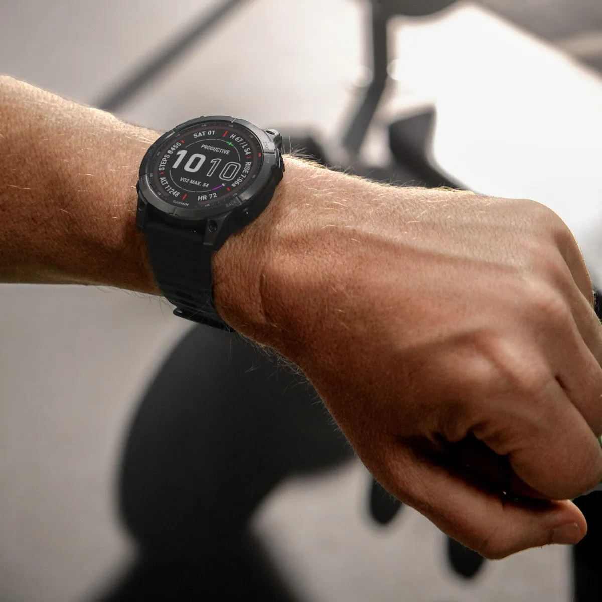 Garmin - fēnix 7X – Sapphire Solar Edition