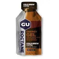 Gel Roctane Energy Gel Cold Brew Coffe GU Energy