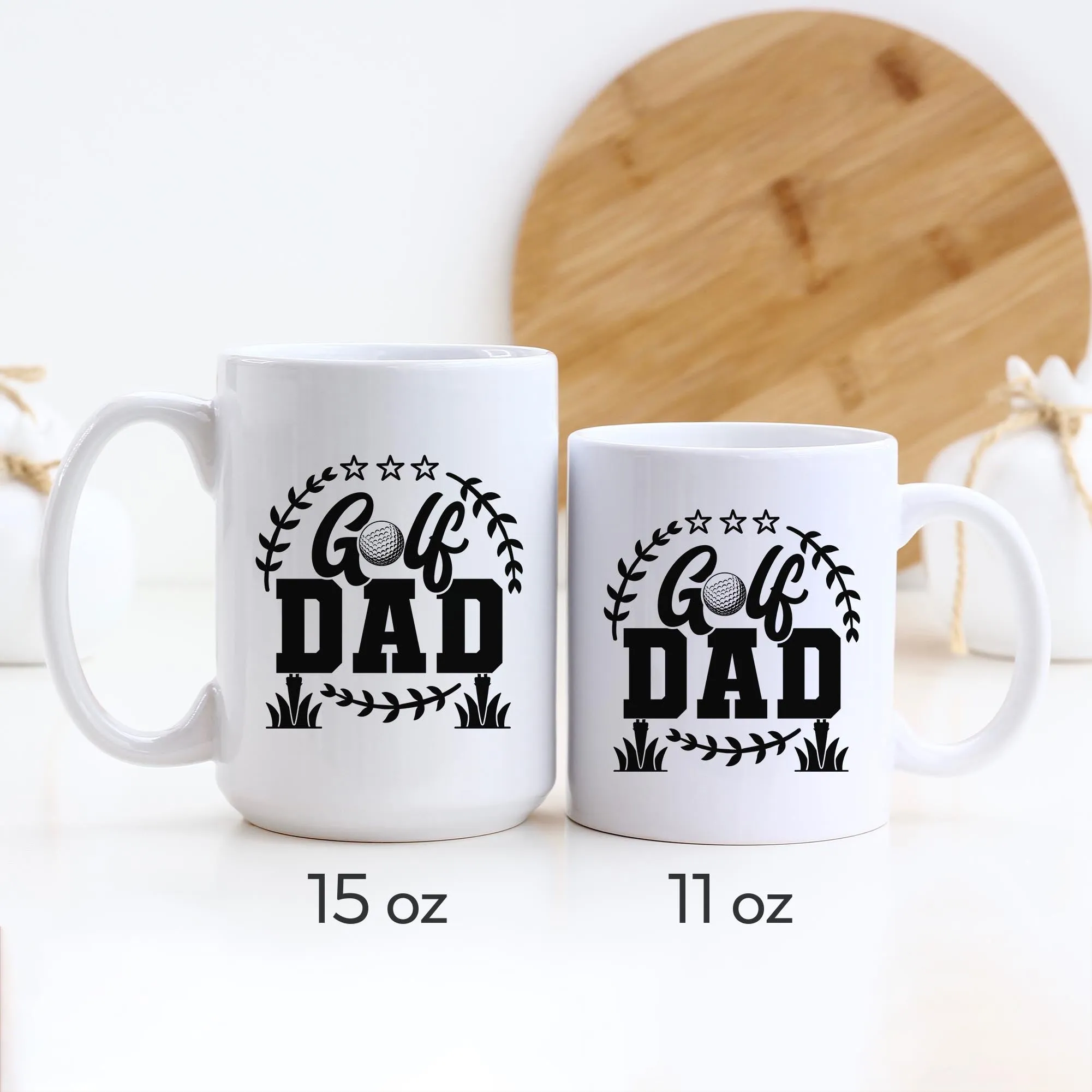 Golf Dad Ceramic Mug