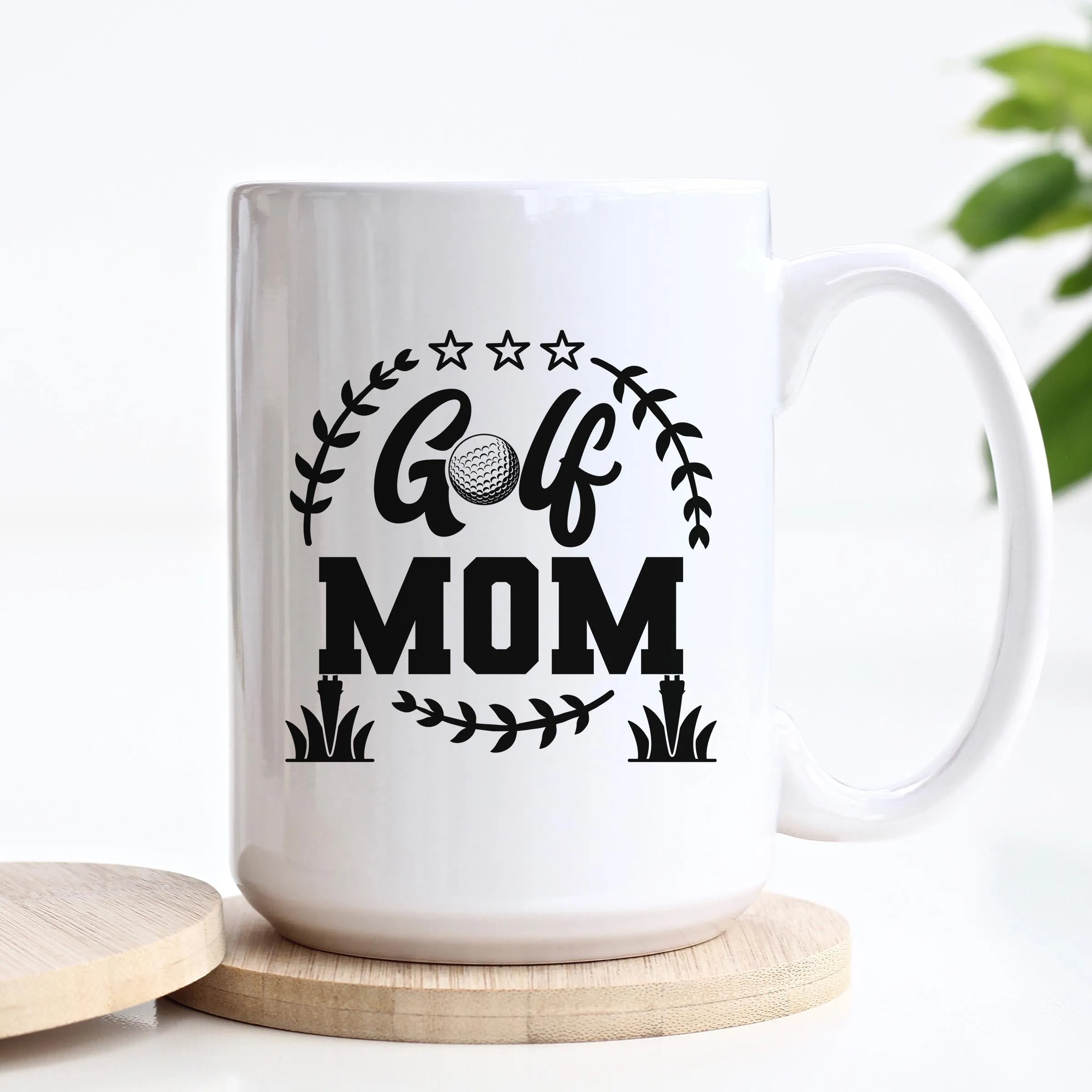 Golf Mom Ceramic Mug