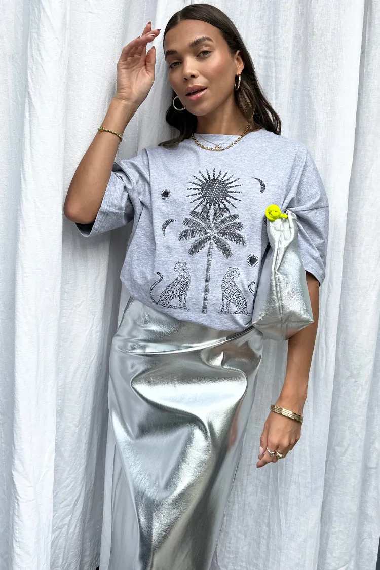 Grey Running Wild Tee