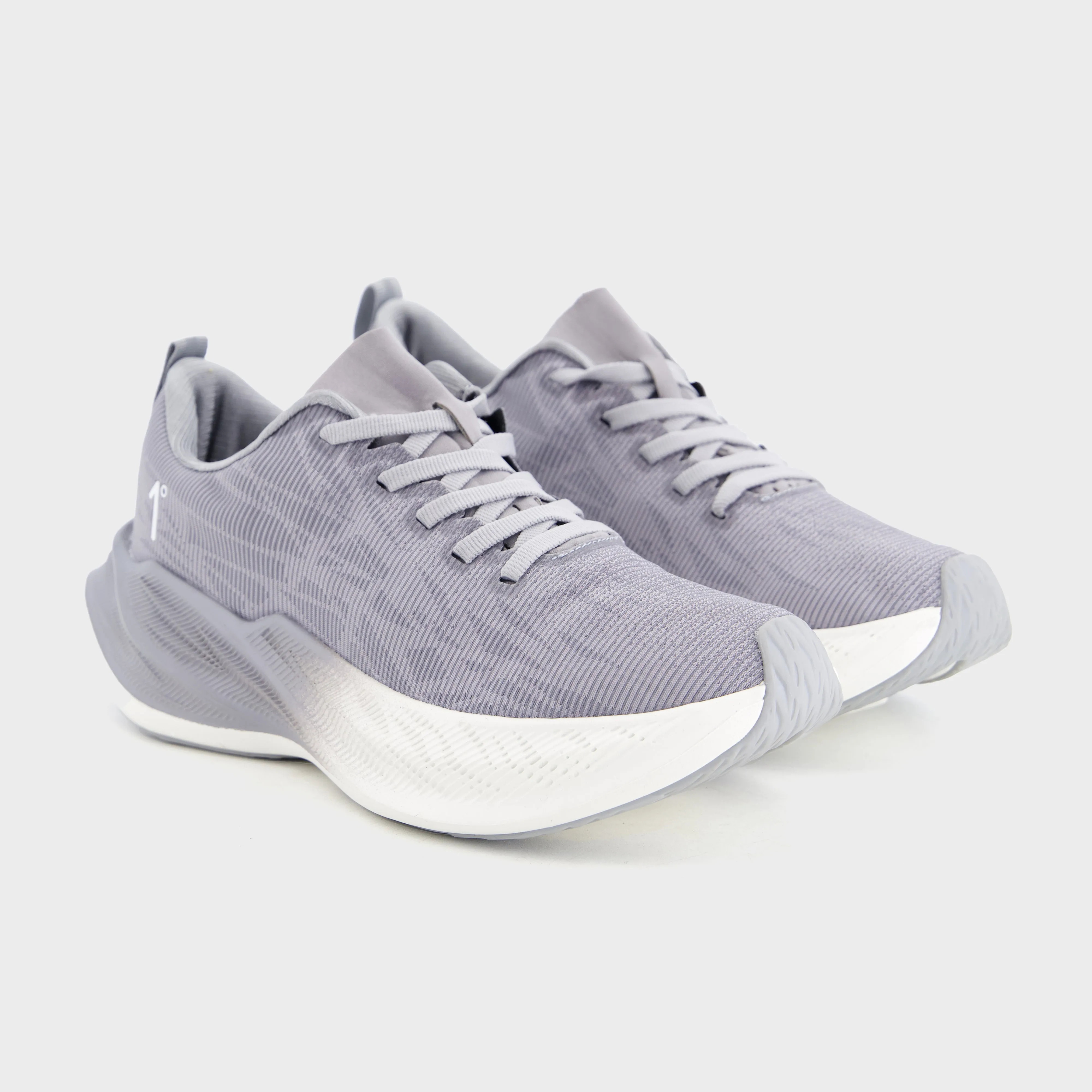 Grey Turbo Running Shoe