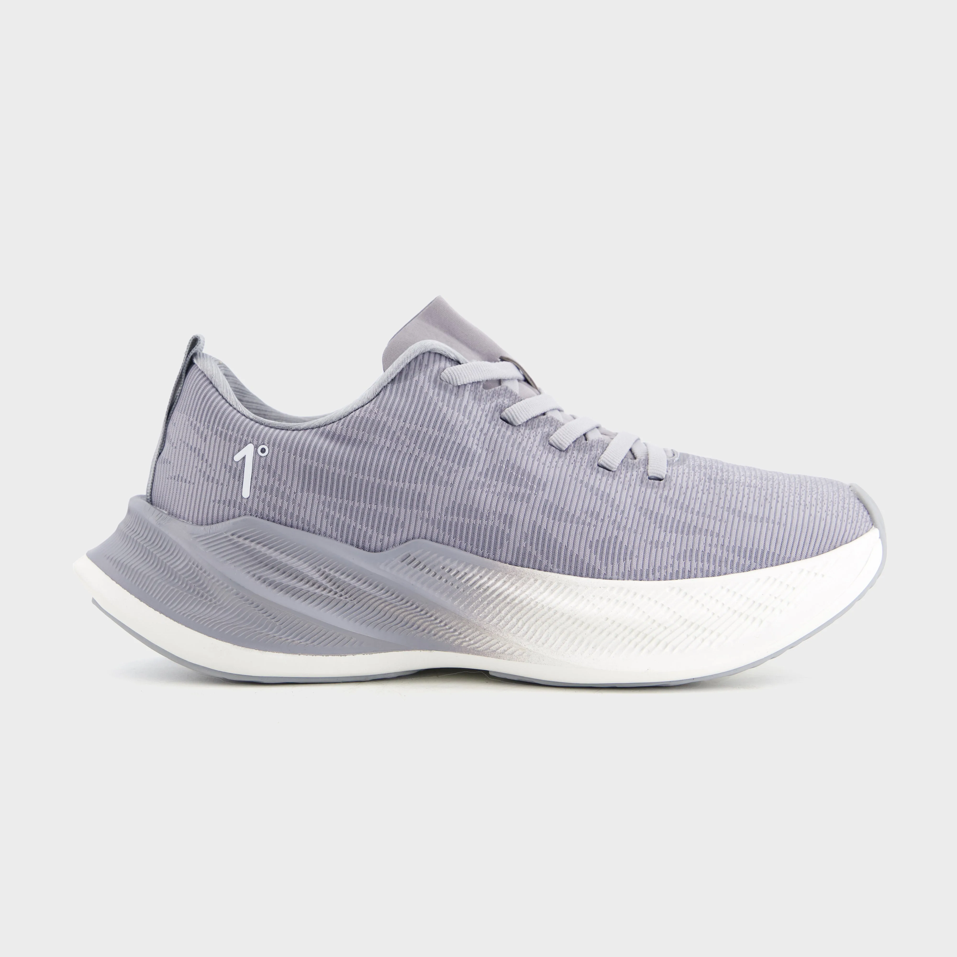 Grey Turbo Running Shoe