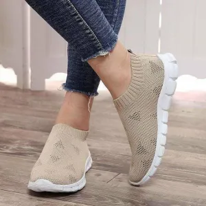 GS FreeWalk Knit | Sportieve instap sneakers van mesh voor dames