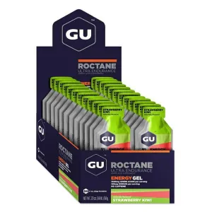 GU Energy Box Roctane Energy Gel, Strawberry Kiwi