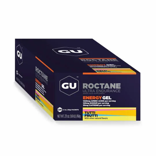 GU Energy Box Roctane Energy Gel, Tutti Frutti