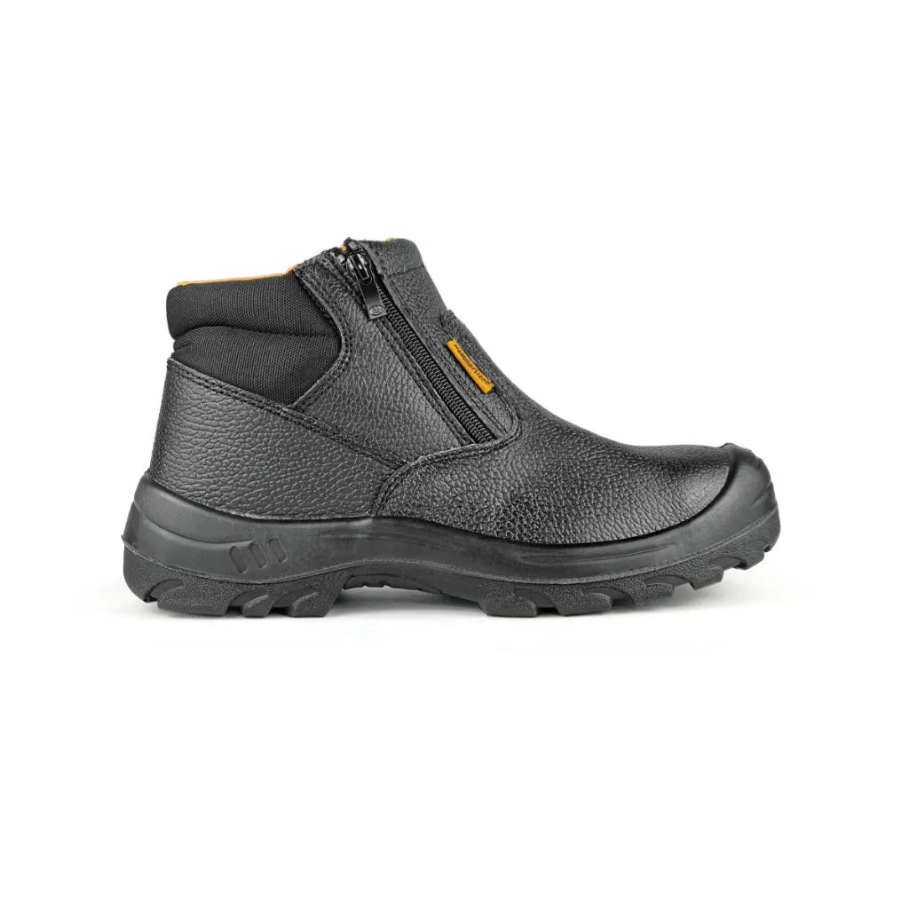 Hammerland Men Mid Cut with Double Zip Safety Shoes HAM-3009 GK