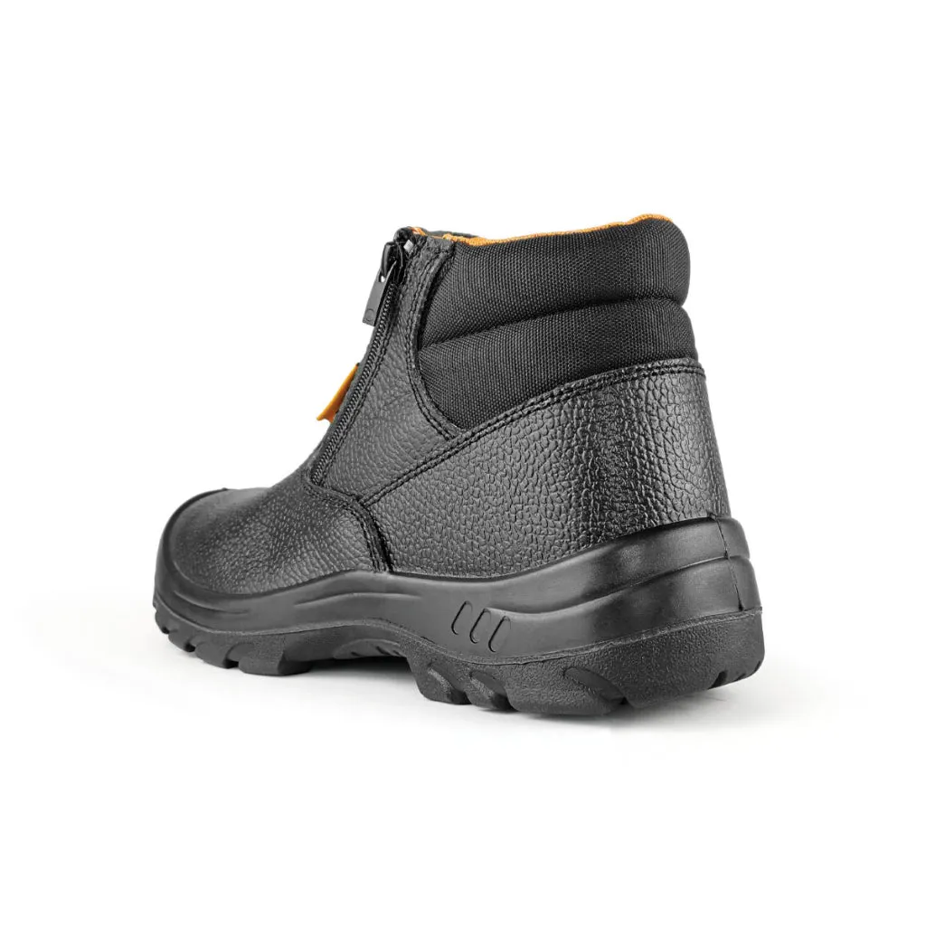 Hammerland Men Mid Cut with Double Zip Safety Shoes HAM-3009 GK