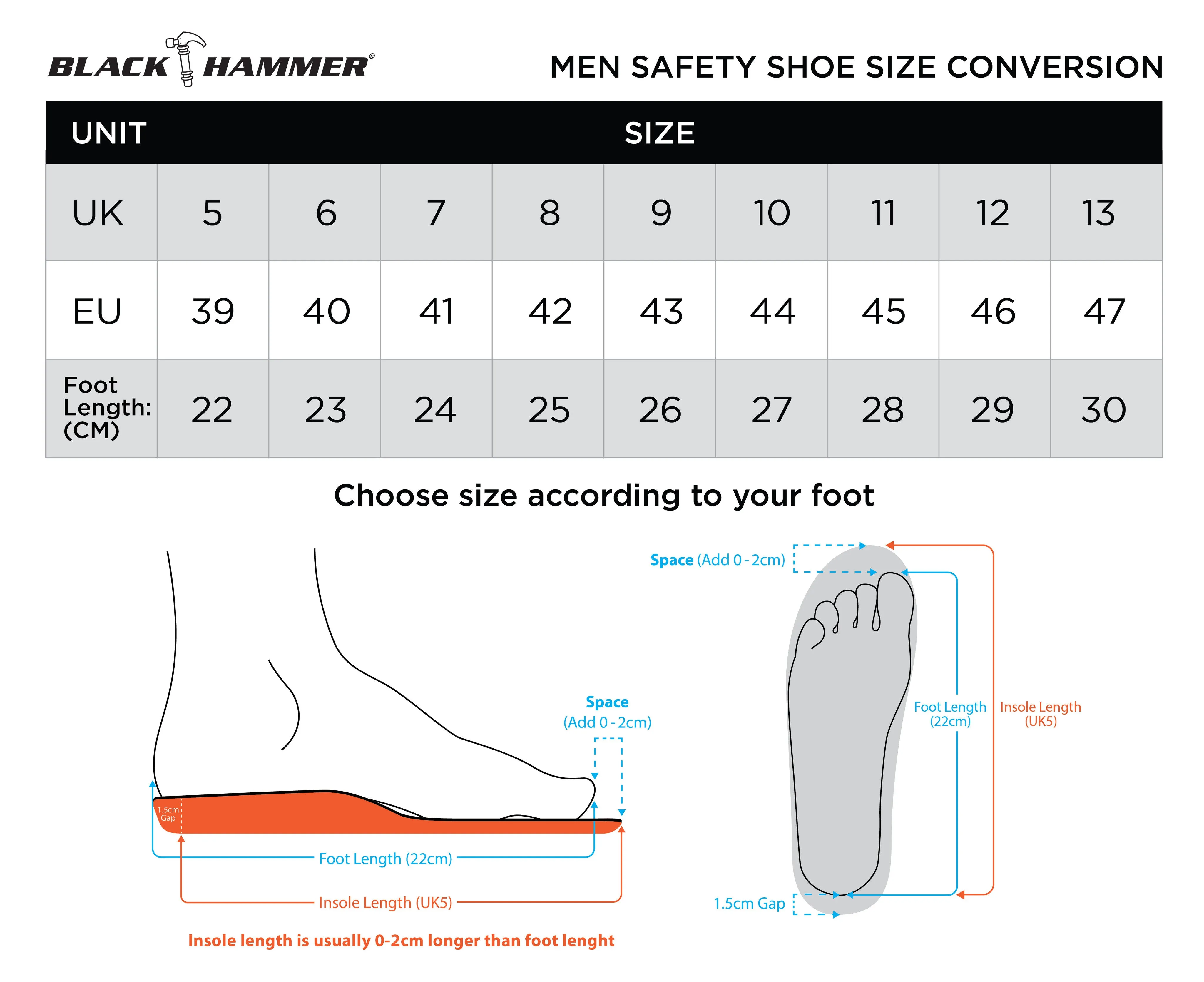 HAMMERLAND Men Mid Cut with Shoelace Safety Shoes HAM-3011 GK