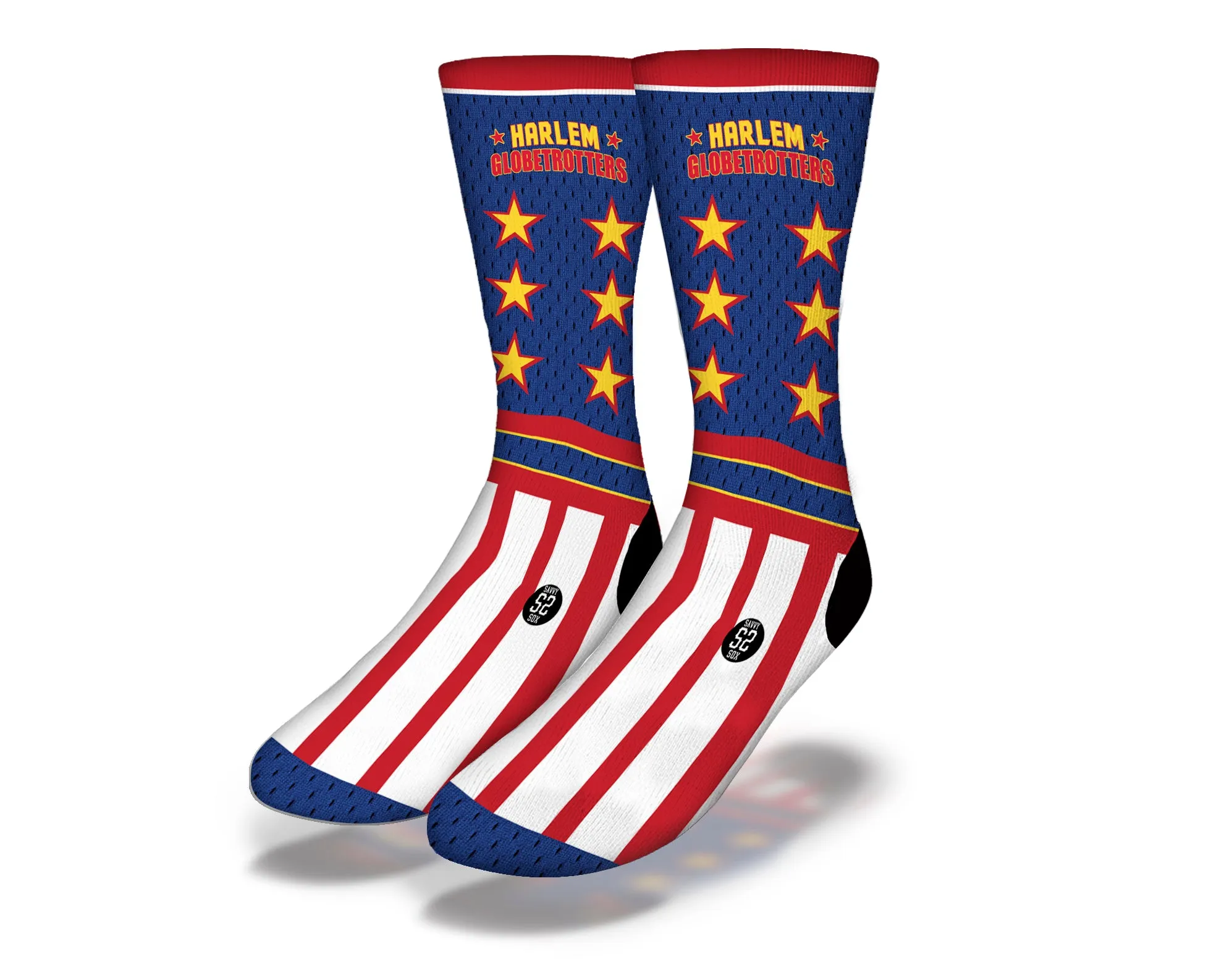 HARLEM GLOBETROTTERS JERSEY BALLER Basketball Socks