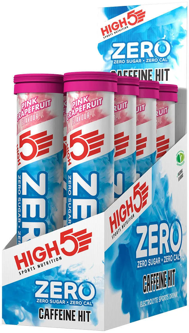 High 5 Zero Caffeine Hit Electrolyte Hydration Sports Drink Tablets (Box Of 8)