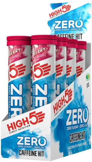 High 5 Zero Caffeine Hit Electrolyte Hydration Sports Drink Tablets (Box Of 8)