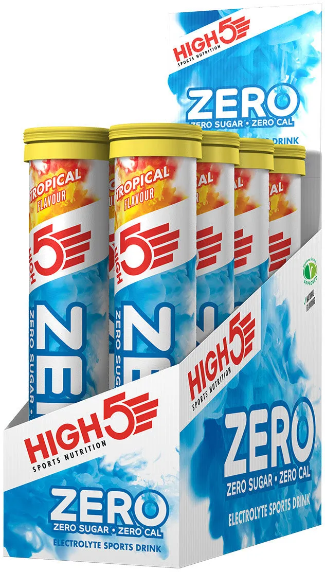 High 5 Zero Electrolyte Hydration Sports Drink Tablets (Box Of 8)