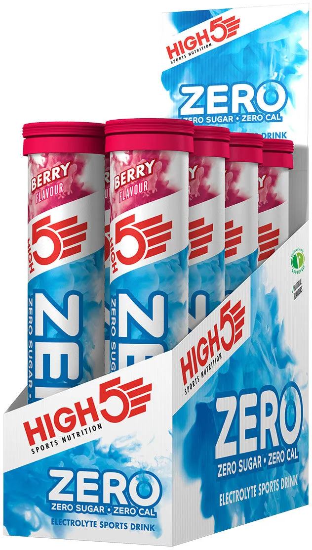 High 5 Zero Electrolyte Hydration Sports Drink Tablets (Box Of 8)