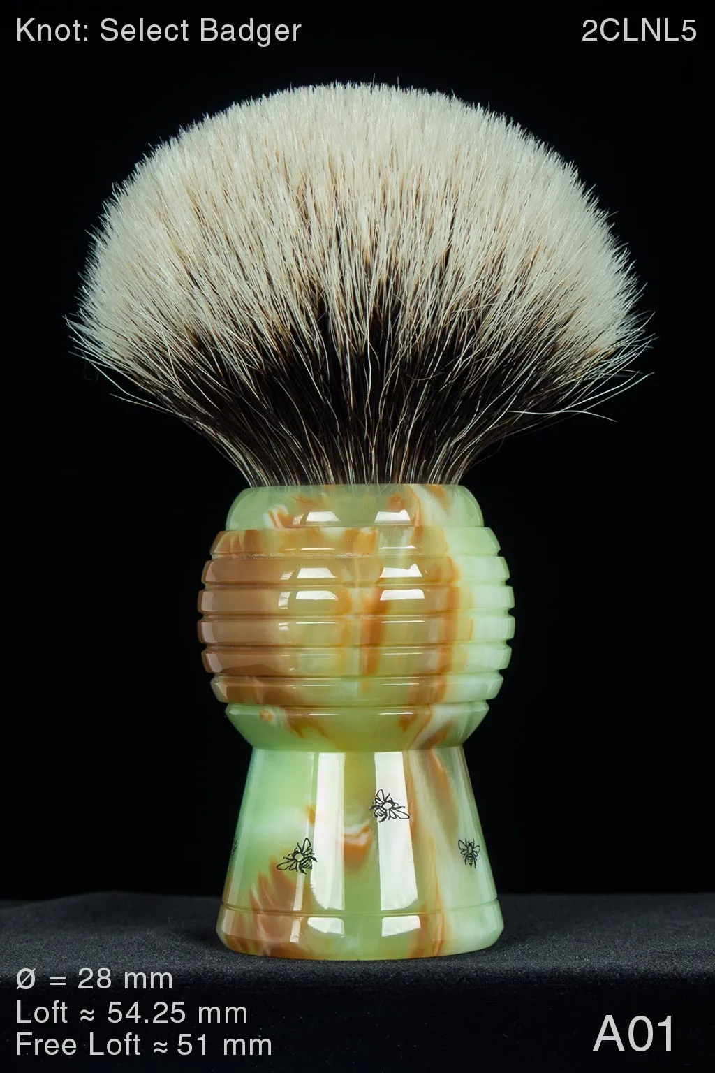 High-rise Beehive 28 mm Jade