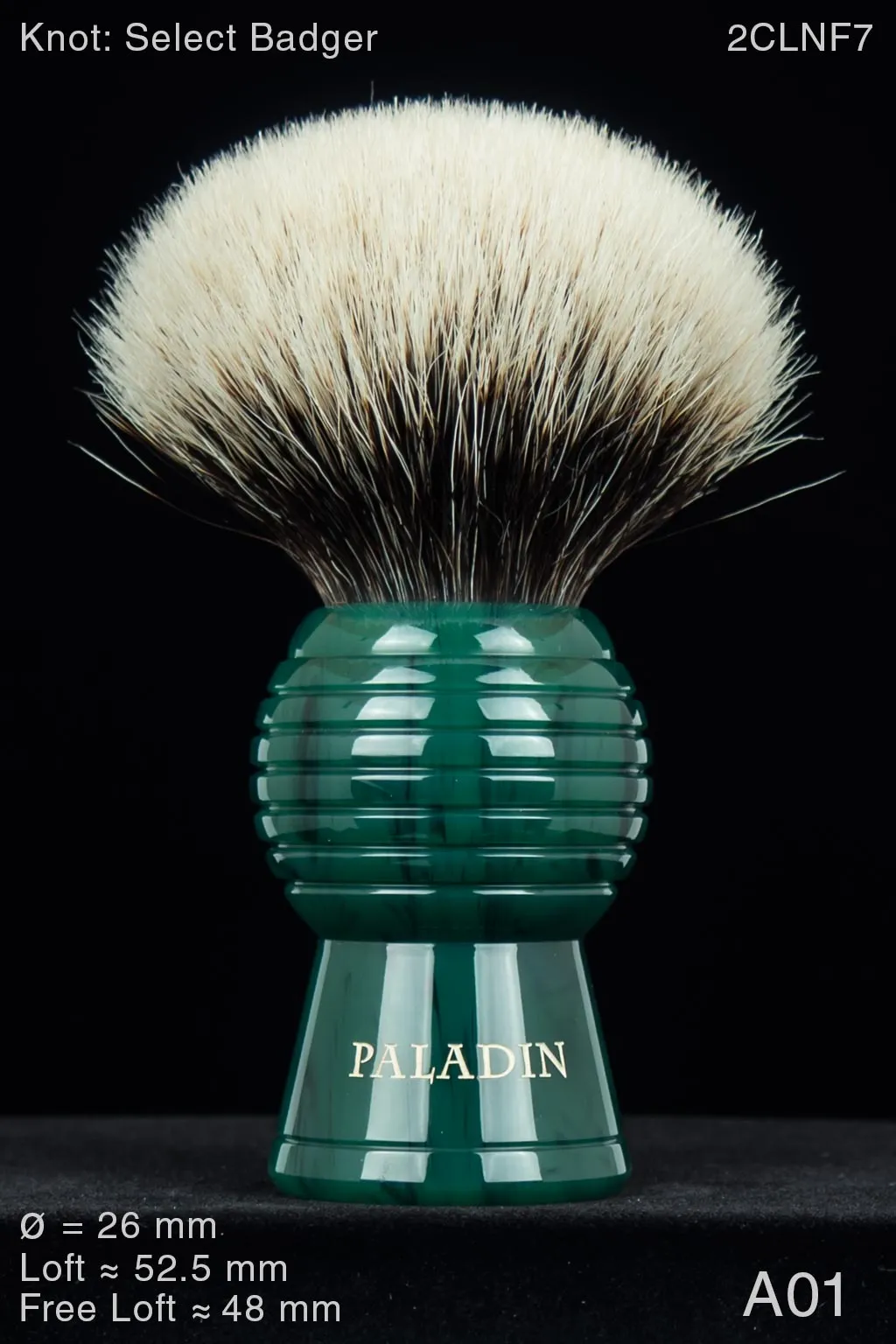 High-rise Beehive 28 mm Malachite