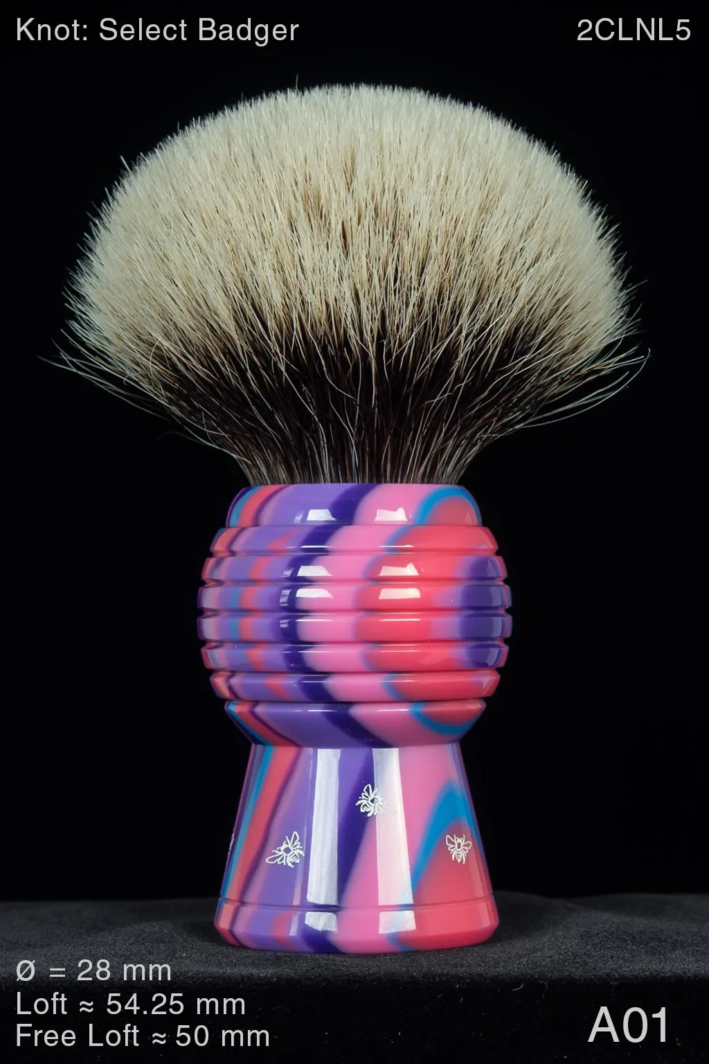 High-rise Beehive 28 mm Purple Haze