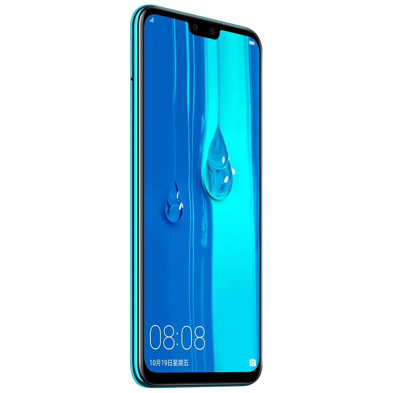 Huawei Enjoy 9 Plus OTA Update Y9 2019 Smartphone 6.5'' 6 128GB Android 8.1 4000mAh Battery 4*Cameras Mobile Phone Blue