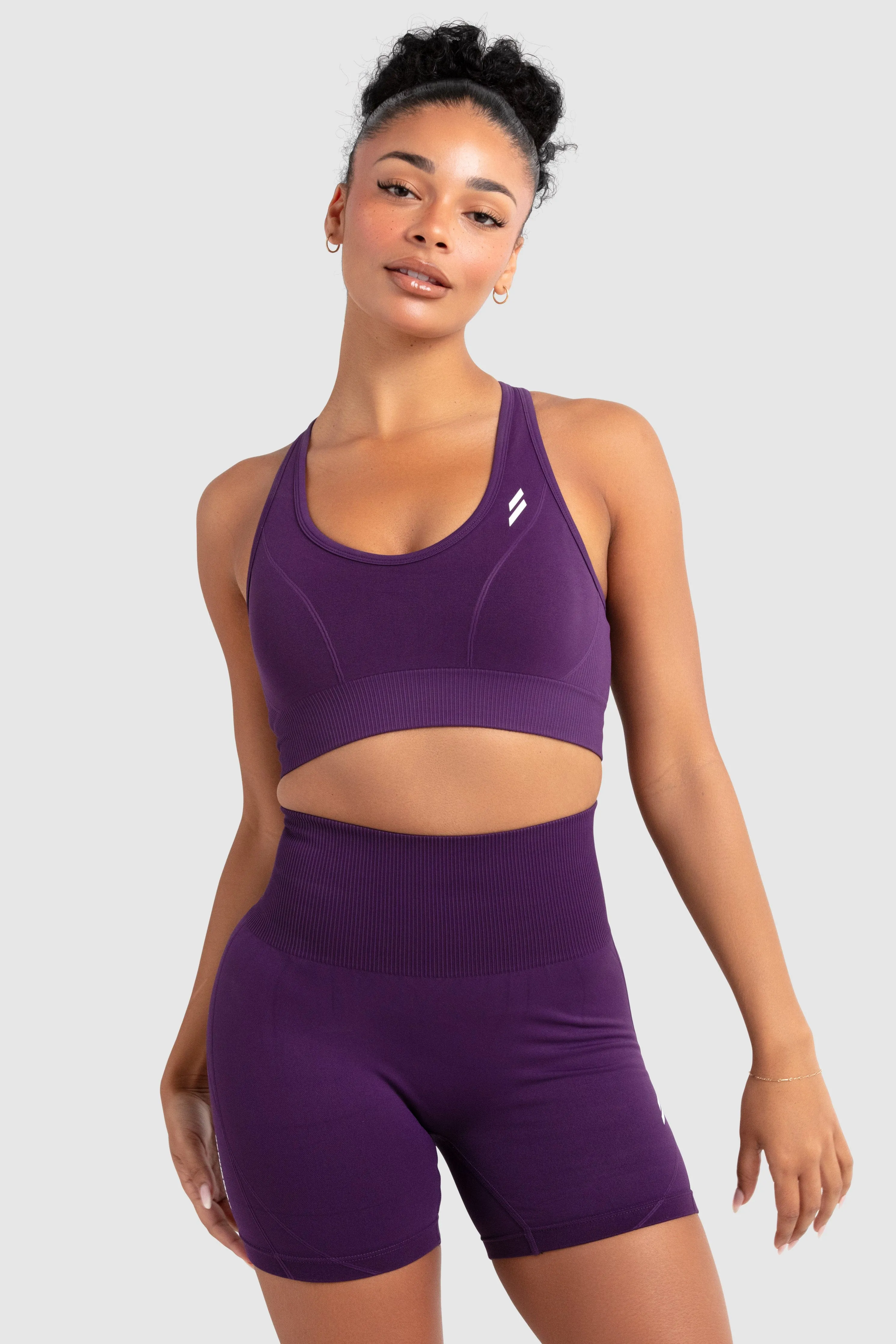 Hyperflex 2 Crop - Plum