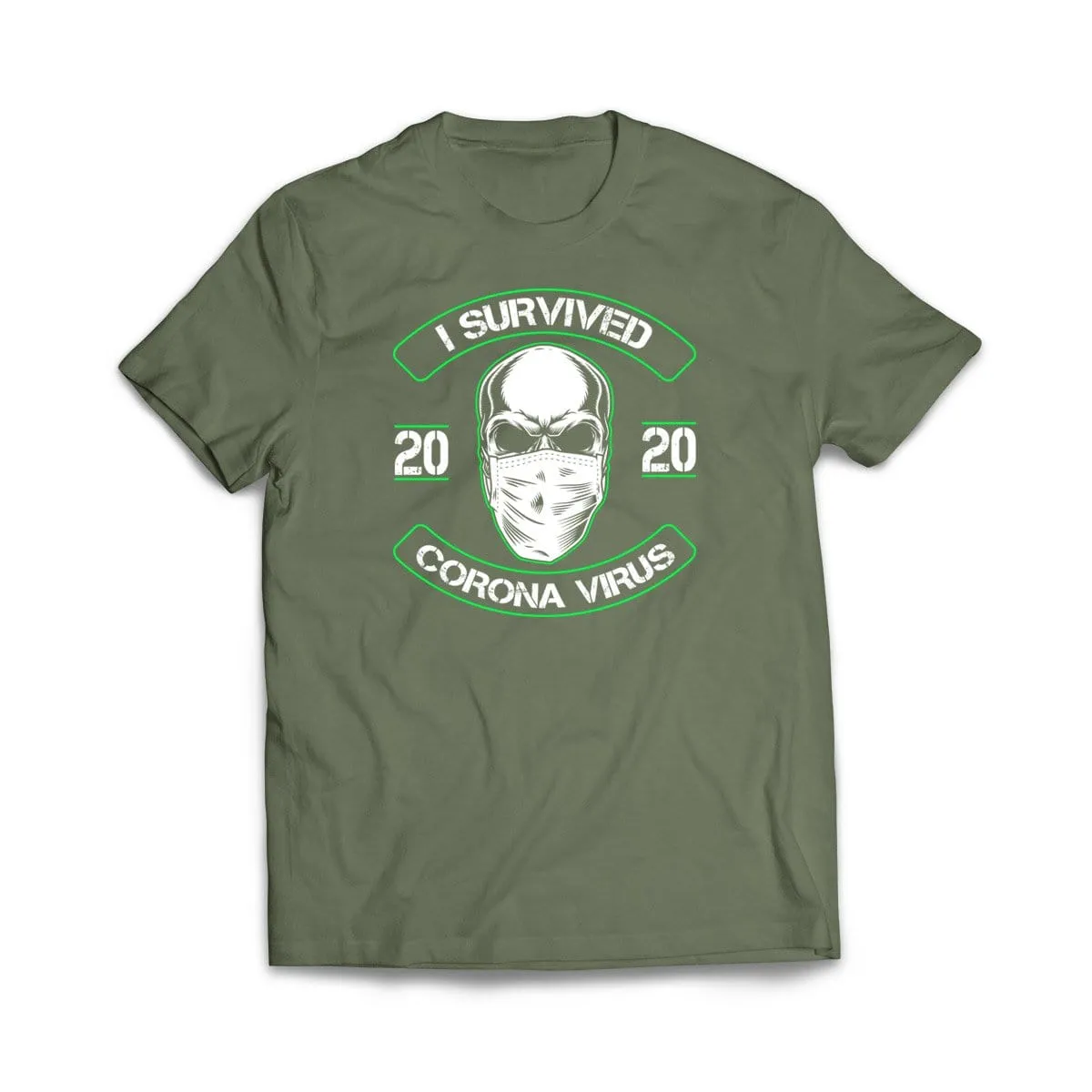 I Survived Face Mask T-Shirt