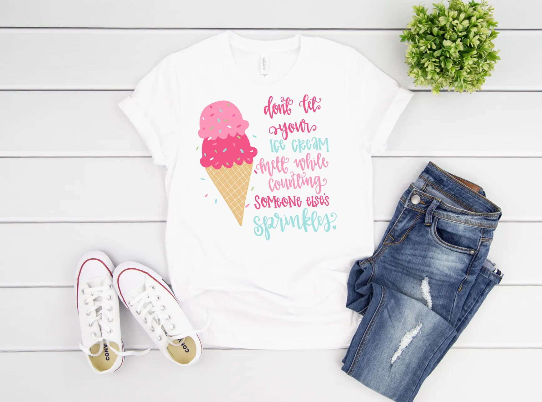 Ice Cream Short Sleeve Tee