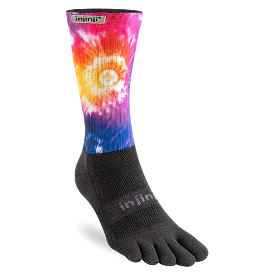 Injinji Spectrum Trail Courtney Dauwalter Crew Socks - Moab
