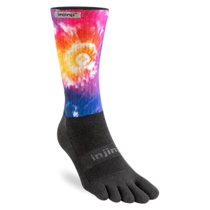 Injinji Spectrum Trail Courtney Dauwalter Crew Socks - Moab
