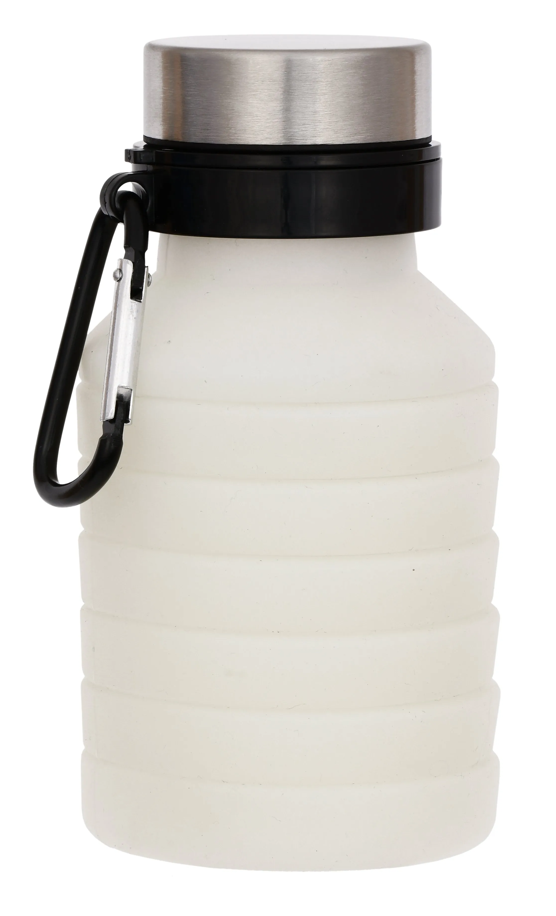 Iscream Glow in the Dark Silicone Collapsible Water Bottle