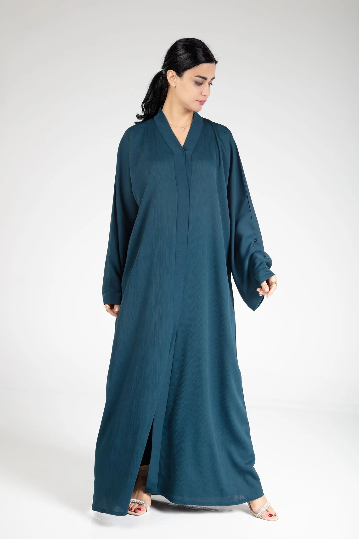 Jade Open Abaya