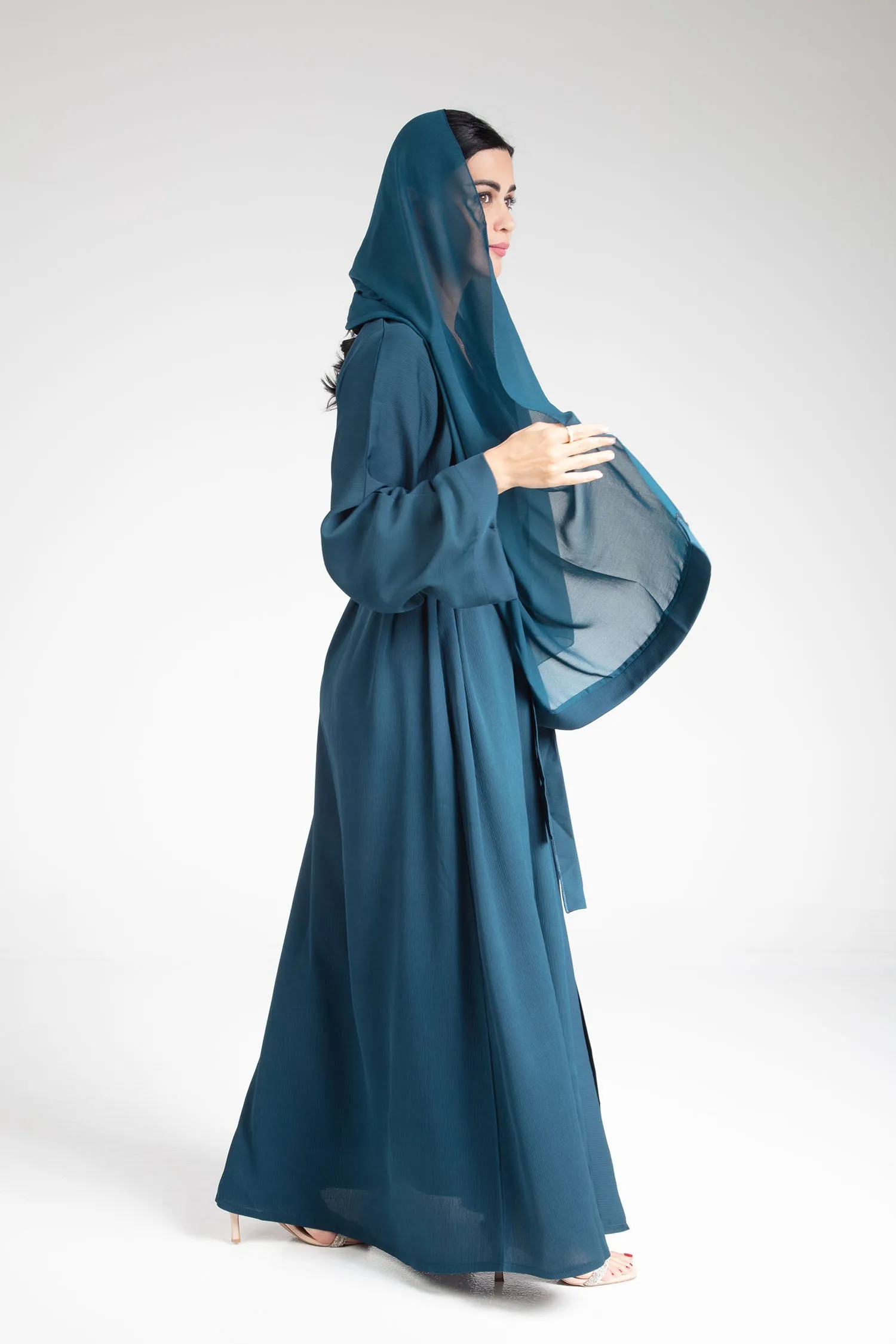 Jade Open Abaya