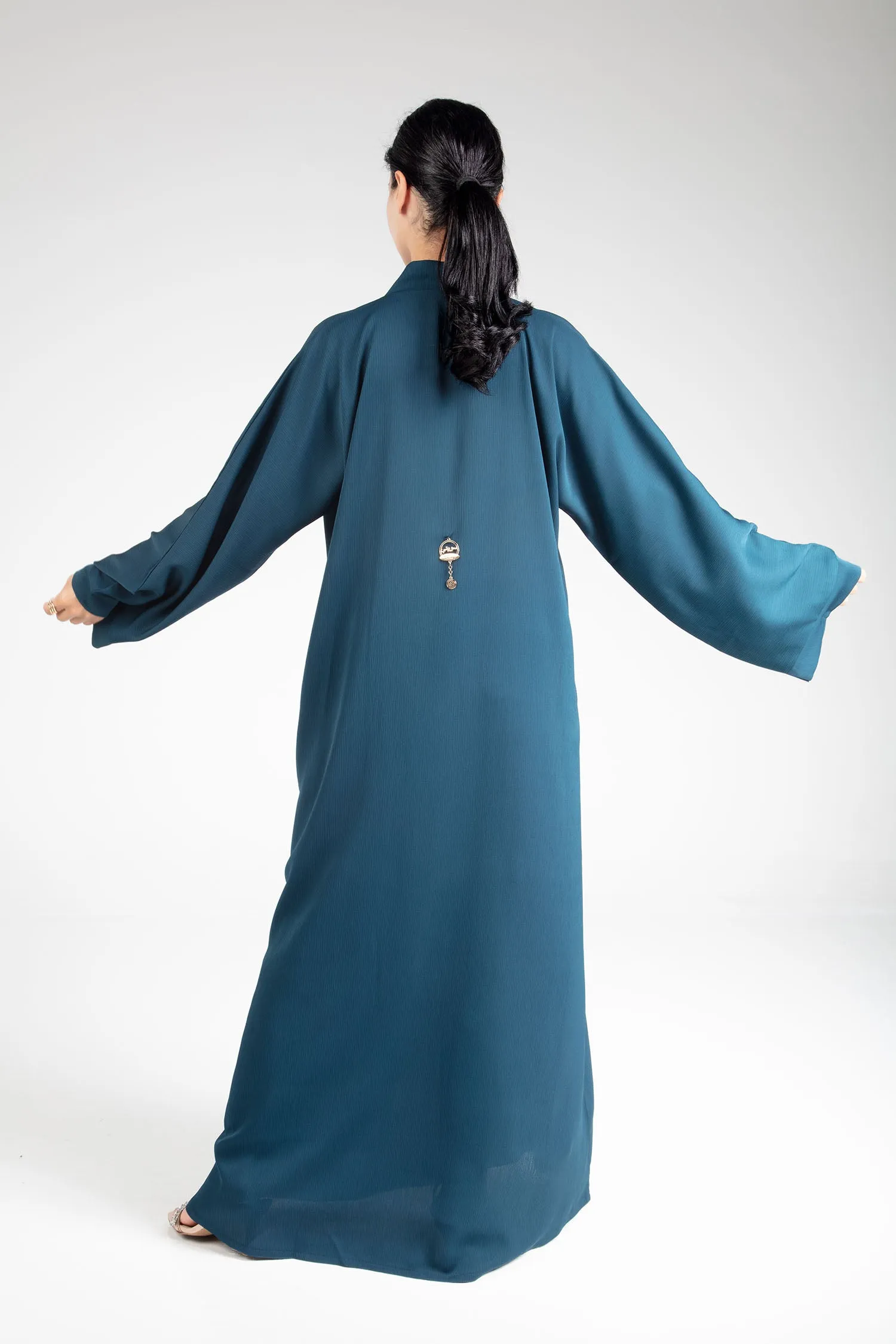 Jade Open Abaya