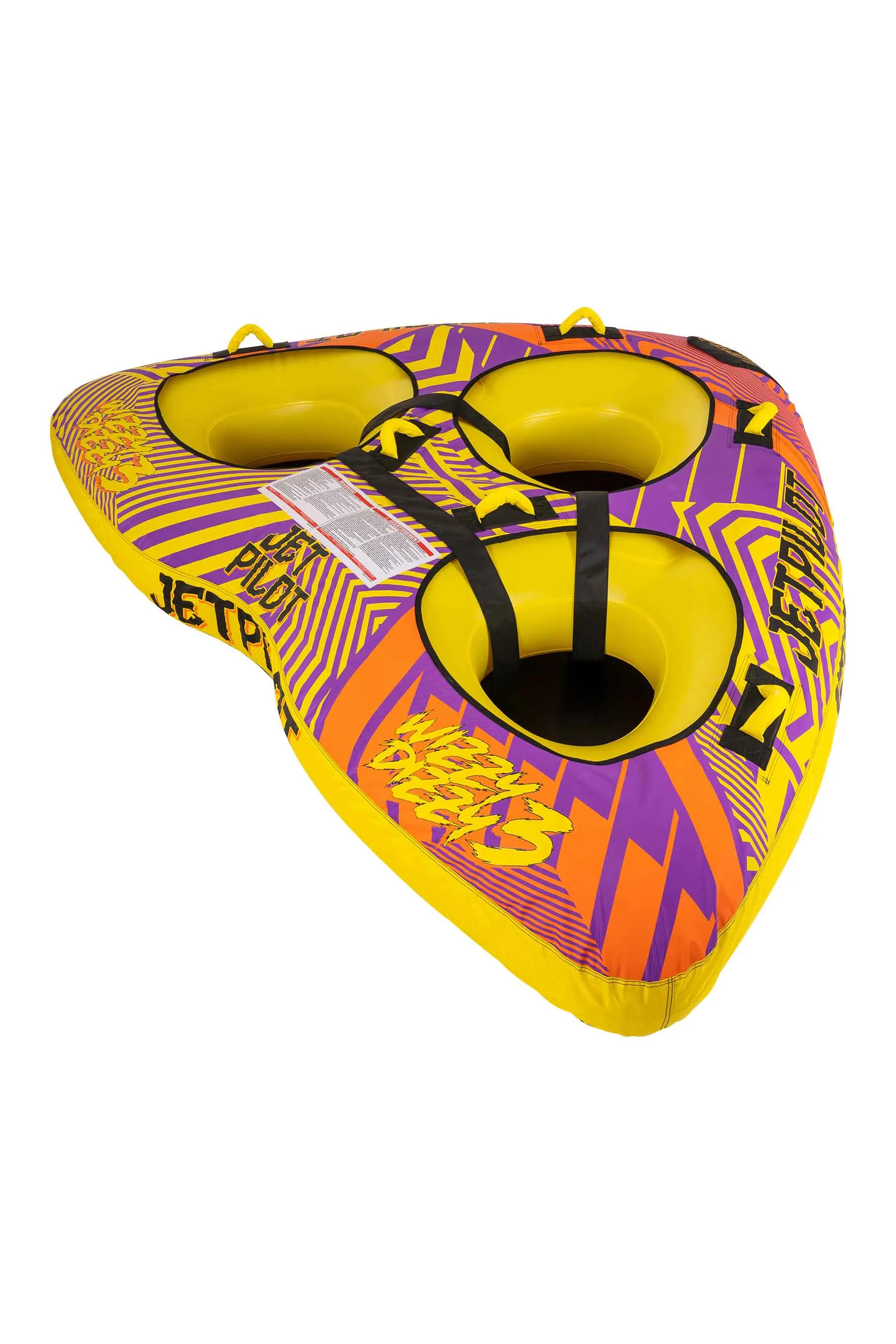 Jetpilot Wizzy Dizzy 3 Towable - Orange/Purple