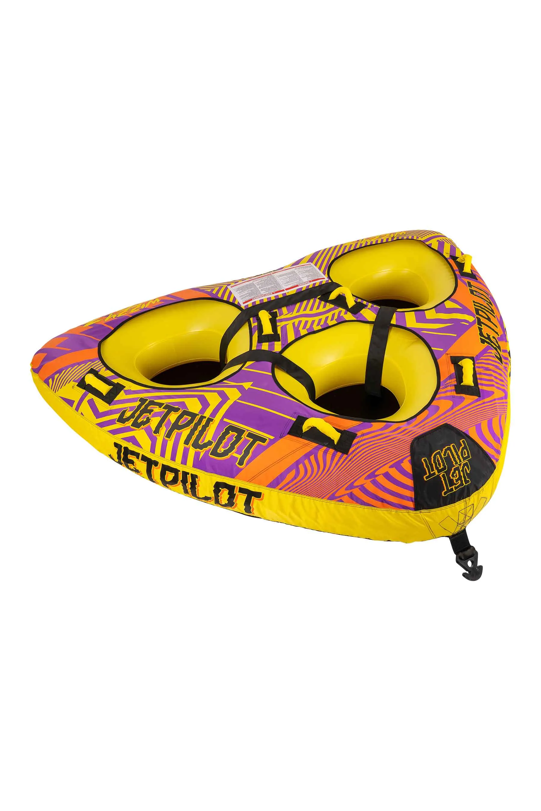 Jetpilot Wizzy Dizzy 3 Towable - Orange/Purple