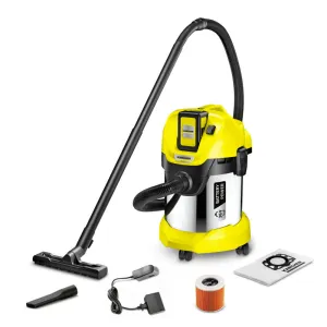 Karcher 1.629-951.0 Wet & Dry Vacuum Cleaner WD 3 Battery Premium Set