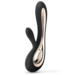 Lelo Soraya 2 Silicone Black Rechargeable Rabbit Vibrator