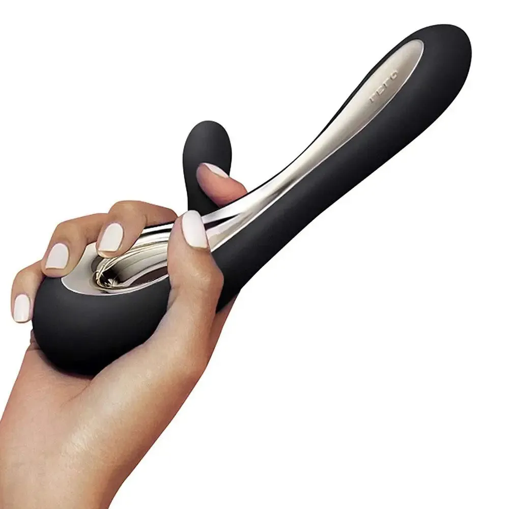Lelo Soraya 2 Silicone Black Rechargeable Rabbit Vibrator