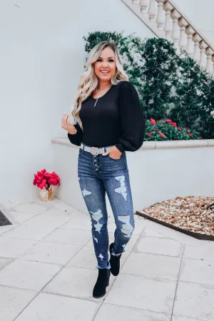 Let's Take A Trip Top - Black