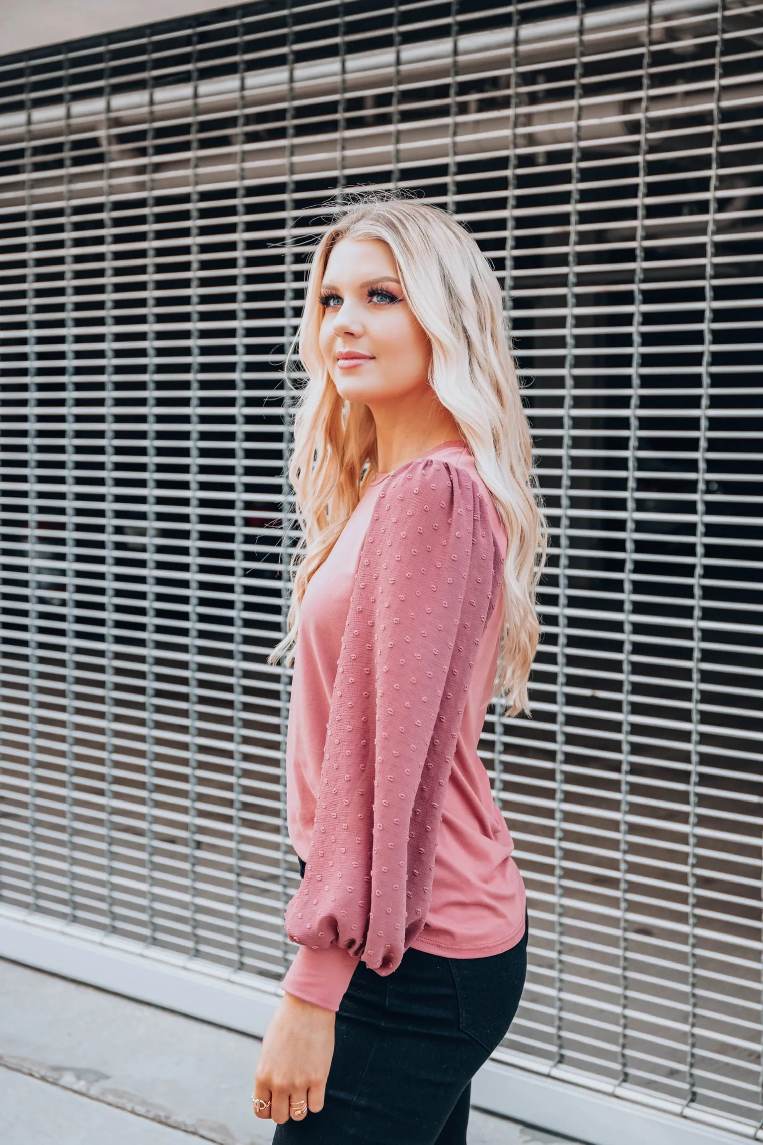 Let's Take A Trip Top - Mauve