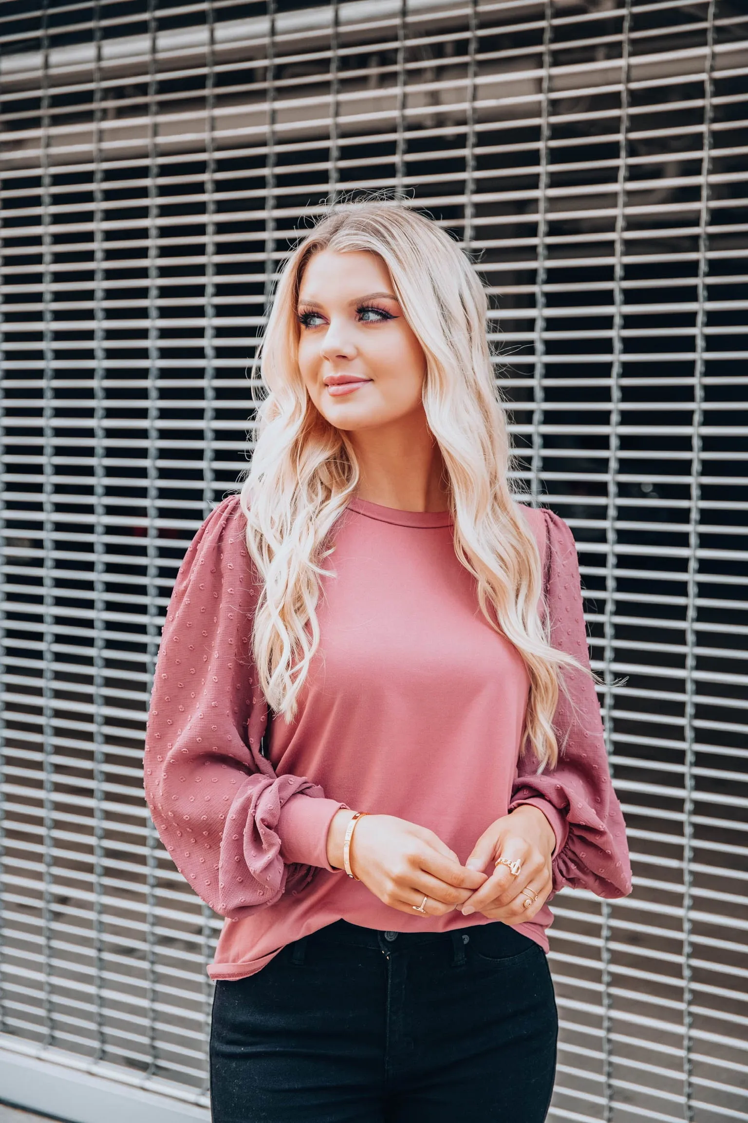 Let's Take A Trip Top - Mauve