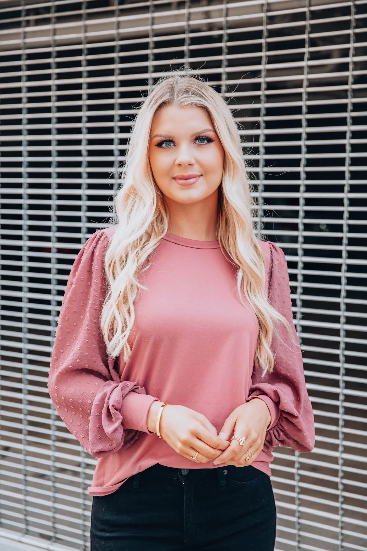 Let's Take A Trip Top - Mauve