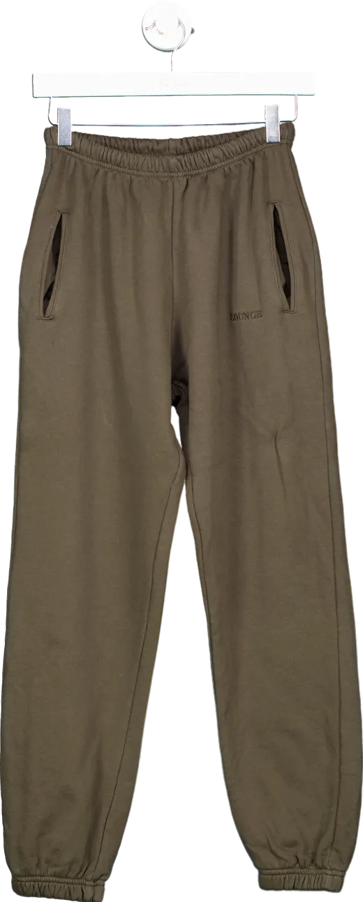 Lounge Khaki Joggers UK XS
