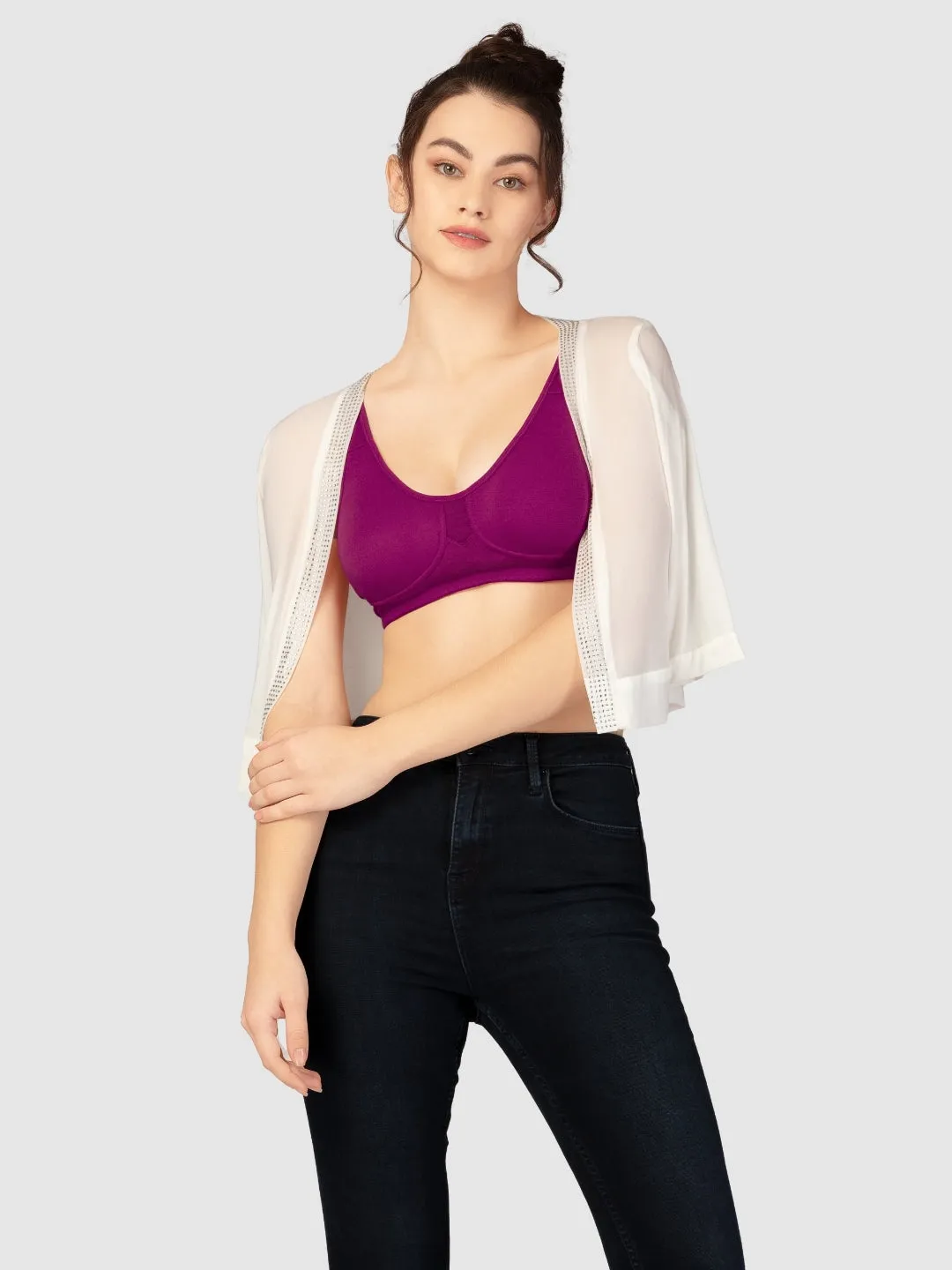 Lovable Non Padded Non Wired Full Coverage Bra