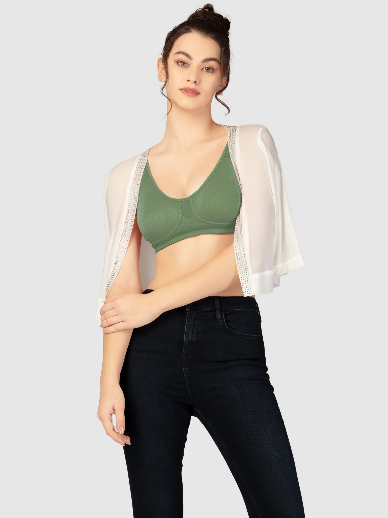 Lovable Non Padded Non Wired Full Coverage Bra
