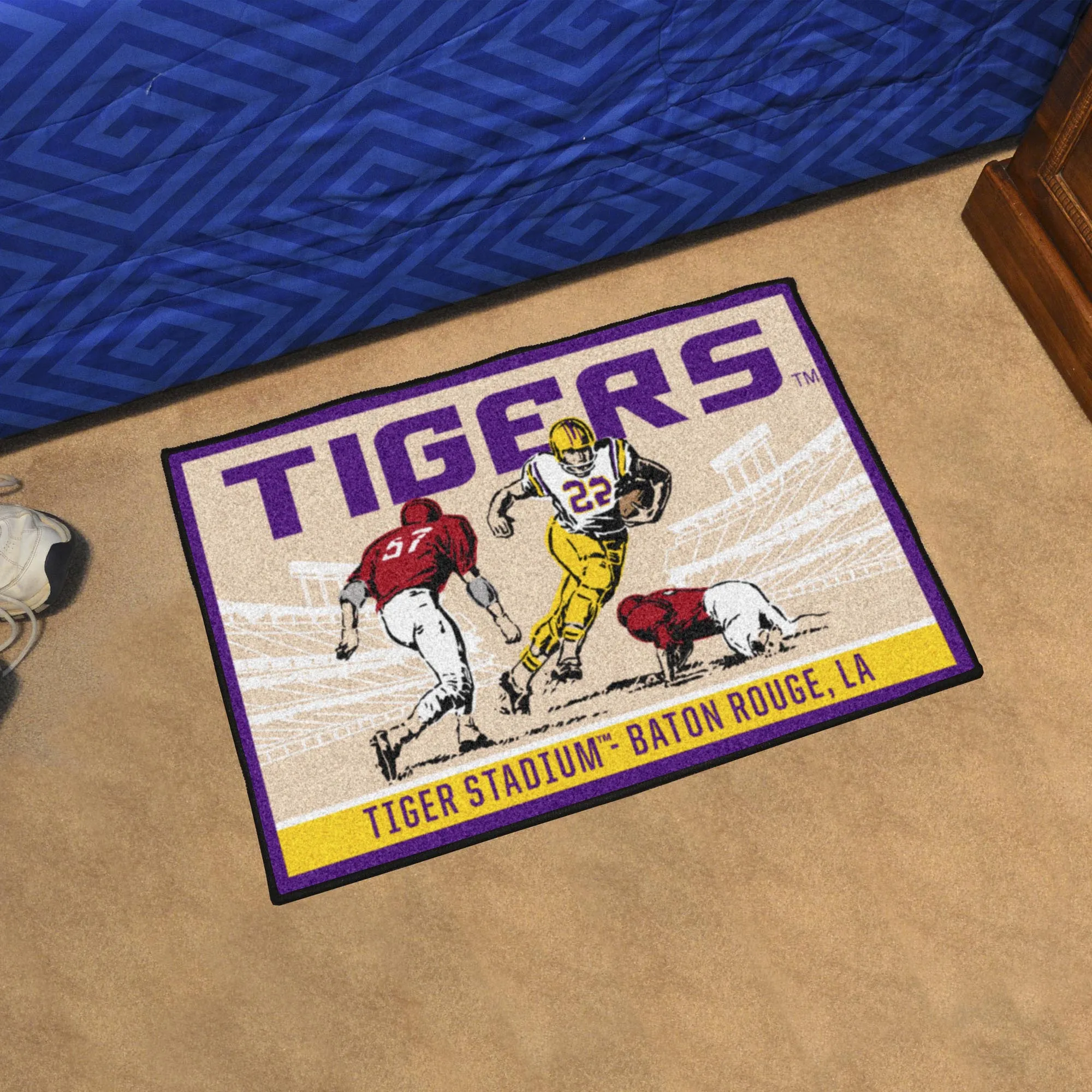 LSU Starter Mat - Ticket