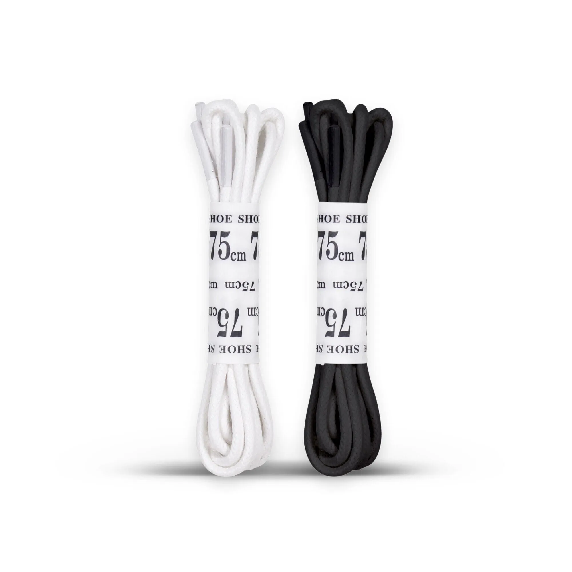 Masters Wax Shoe Laces Black