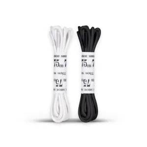 Masters Wax Shoe Laces Black