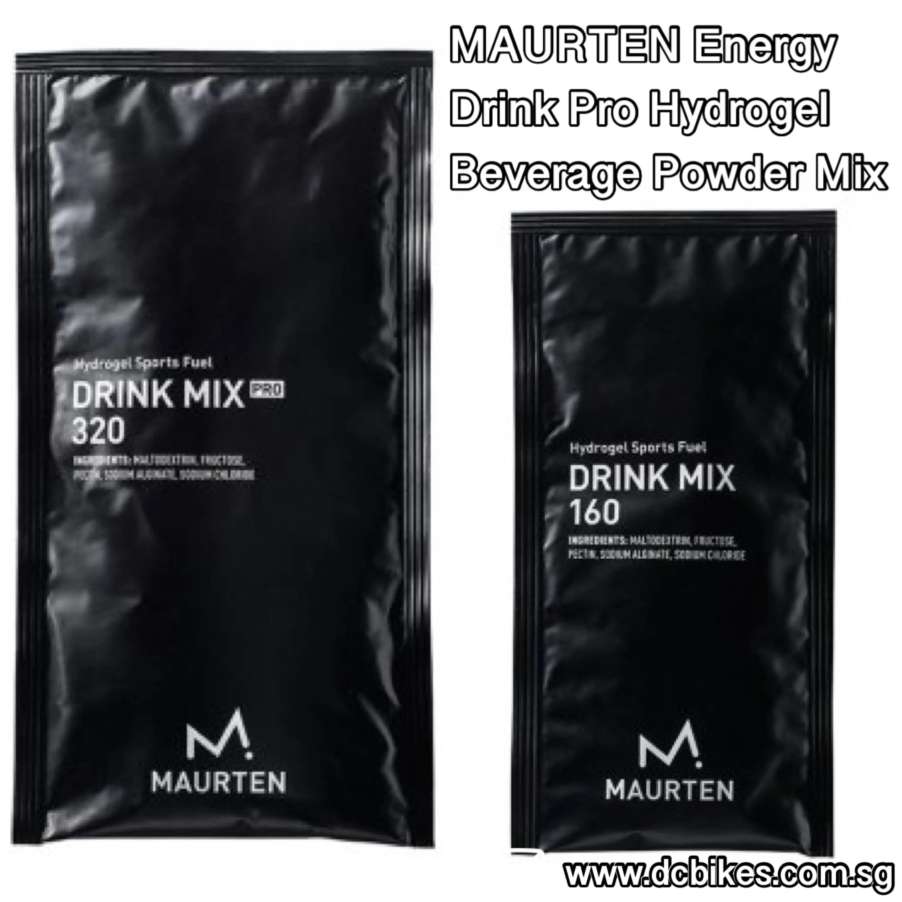 Maurten Energy Drink Pro Hydrogel Sports Beverage Powder Mix 40g/80g (1 Pack)